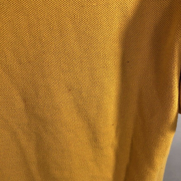 Vintage Polo Ralph Lauren Yellow USA Made XL *Fits Smaller Discolored 80s 90s - Picture 10 of 12